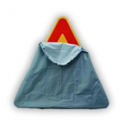 Чехол для треугольного дорожного знака